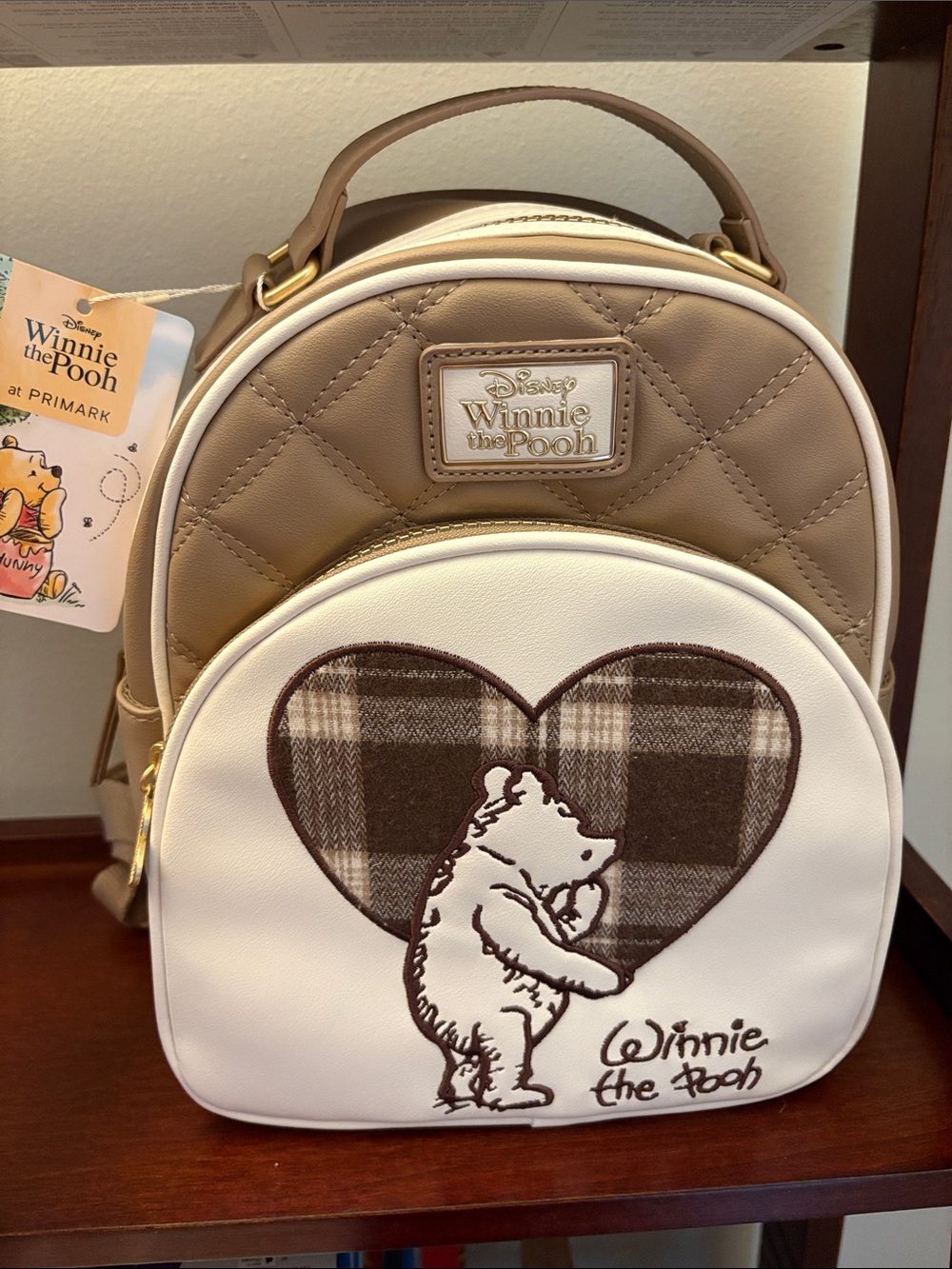 Winnie the Pooh Quilted Mini Backpack - Disney Primark